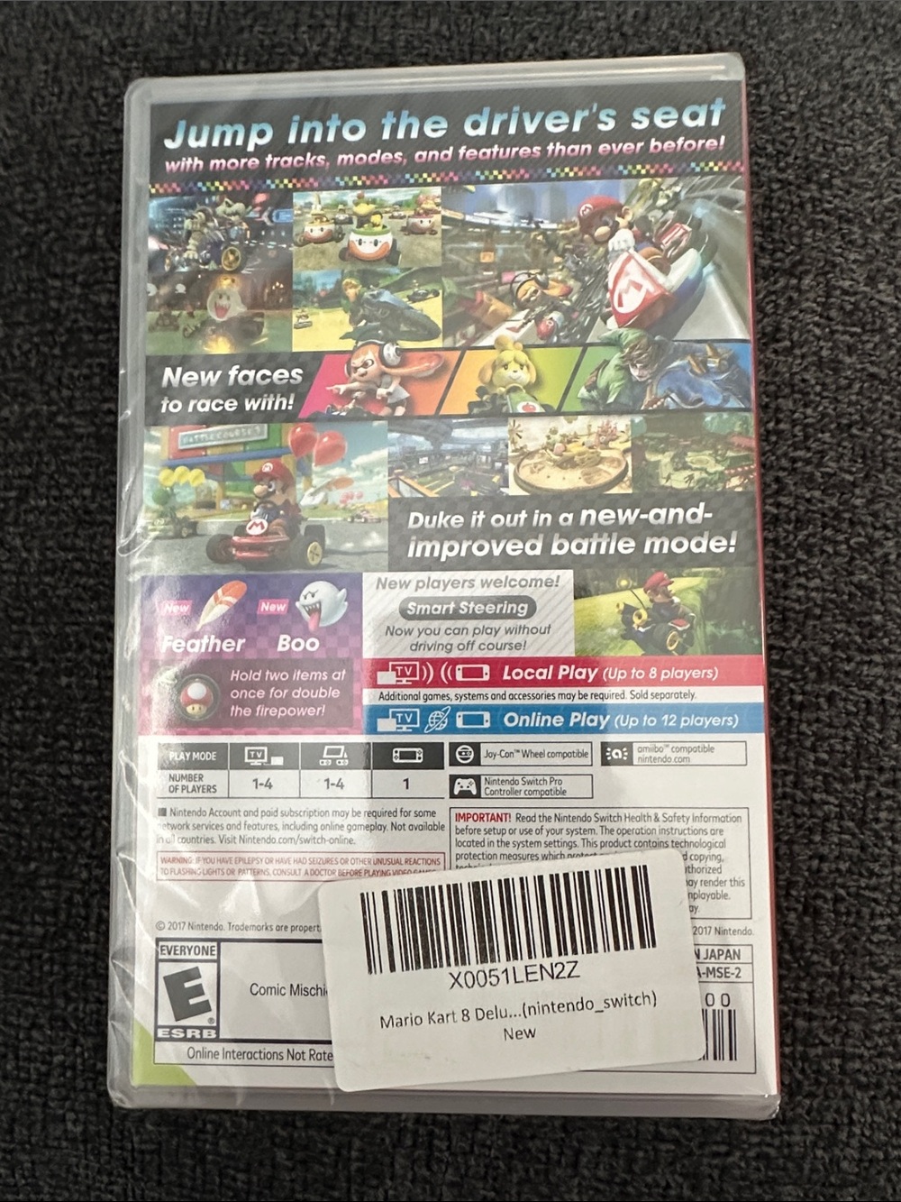 Nintendo Switch Mario Kart 8 Deluxe - Picture 2 of 5
